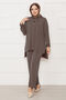 Casual Comfortable Fit Double Sandy Set Mink - 3