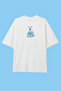 Fish Printed Oversize T-Shirt - 3