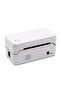 Compact Thermal Shipping Label Printer, Bluetooth Compatible, One-Line Express Printing, White - 4