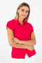 Women's Modern Pink Short Sleeve Shirt – Summer & Trend Style