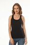 6 Pieces Women's Strappy Lycra Rambo Tank Top 1St Quality 95% Cotton 5% Lycra