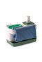 Tidy Up Green Sink Organizer with Soap Dispenser & Sponge Holder – Made in Italy - 3