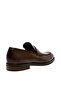 Mens Pardito Brown Leather Loafers & Moccasins - 3