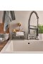 Tidy Up Grey Sink Organizer with Soap Dispenser & Sponge Holder – Made in Italy - 5
