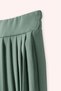 Girl's Pleated Green Shorts Skirt - 3