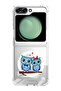 Case for Samsung Galaxy Z Flip 5 Compatible with MagSafe, Shockproof Phone Bumper Cover love birds