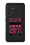 Protective Liquid Silicone Case For Samsung Galaxy S24 Plus (Black) - Guilty of Stealing hearts