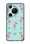 Protective Case Anti Scratch Shock Proof Bumper Cover For Huawei Pura 70 Pro Plus Flamingo Pattern