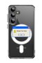Case for Samsung Galaxy S24 Plus Compatible with MagSafe, Shockproof Bumper Cover Restart the world