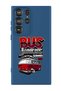 Protective Liquid Silicone Shockproof Case For Samsung Galaxy S24 Ultra (Blue) - Bus junkies slammed
