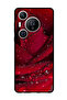 Protective Case Anti Scratch Shock Proof Bumper Cover For Huawei Pura 70 Pro Plus rose_petals_red