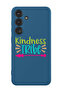 Protective Liquid Silicone Shockproof Case For Samsung Galaxy S24 Plus (Blue) - Kindness Tribe