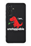 Protective Liquid Silicone Shockproof Case For Samsung Galaxy S24 Plus (Black) - I am unstoppable