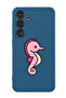Protective Liquid Silicone Shockproof Case For Samsung Galaxy S24 Plus (Blue) - Seahorse