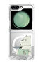 Case for Samsung Galaxy Z Flip 5 Compatible with MagSafe, Shockproof Bumper Case Dont touch my Bag