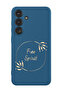 Protective Liquid Silicone Shockproof Case For Samsung Galaxy S24 Plus (Blue) - Free Spirit Circle