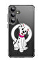 Case for Samsung Galaxy S24 6.2-inch Compatible with MagSafe, Shockproof Phone Bumper Cover Dog Dab