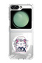 Case for Samsung Galaxy Z Flip 5 Compatible with MagSafe, Shockproof Phone Bumper Cover Rock