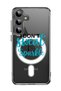 Case for Samsung Galaxy S24 Plus Compatible with MagSafe, Shockproof Cover I dont sweat I sparkle