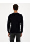 Navy Blue Slim Fit Crew Neck Basic Knitwear Sweater 50315509-Vr033 - 5