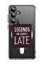 Case for Samsung Galaxy S24 Plus Compatible with MagSafe, Shockproof Cover legends are always