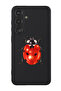 Protective Liquid Silicone Shockproof Case For Samsung Galaxy S24 Plus (Black) - ladybug
