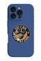 iPhone 16 Pro Blue Protective Liquid Silicone Shockproof Case - Old school