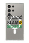 Case for Samsung Galaxy S24 Ultra Compatible with MagSafe, Shockproof Cover Gr& slam & score black