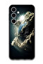 Protective Case Anti Scratch Shock Proof Bumper Cover For Samsung Galaxy S24 FE Space Earth Sun