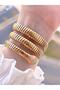 New Season Braided Steel Cord 3 Atm 2 Years Warranty Women's Wrist Watch + Bracelet 10084.2 - 3