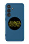 Protective Liquid Silicone Shockproof Case For Samsung Galaxy S24 Plus (Blue) - Star wars