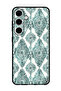 Protective Case Anti Scratch Shock Proof Bumper Cover For Samsung Galaxy S24 Green Pattern