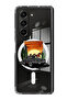 Case for Samsung Galaxy Z Fold 6 Compatible with MagSafe, Shockproof Phone Bumper Cover Car horse