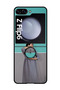 Protective Case Anti Scratch Shock Proof Bumper Cover For Samsung Galaxy Z Flip 6 girl_clock_wall