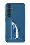 Protective Liquid Silicone Shockproof Case For Samsung Galaxy S24 Plus (Blue) - Burj Al arab