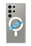 Case for Samsung Galaxy S24 Ultra Compatible with MagSafe, Shockproof Bumper Cover Skate Board