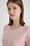 Becky Crew Neck Bamboo Women's T-Shirt - 3