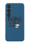 Protective Liquid Silicone Shockproof Case For Samsung Galaxy S24 Plus (Blue) - Mama is going black