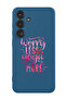 Protective Liquid Silicone Shockproof Case For Samsung Galaxy S24 Plus (Blue) - Worry less Yoga more