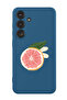 Protective Liquid Silicone Shockproof Case For Samsung Galaxy S24 Plus (Blue) - Grapefruit