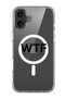 iPhone 16 Plus Magsafe Case for iPhone Shockproof Phone Bumper Cover - WTF where is the food