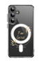 Case for Samsung Galaxy S24 Plus Compatible with MagSafe, Shockproof Cover Free Spirit Circle