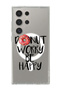 Case for Samsung Galaxy S24 Ultra Compatible with MagSafe, Shockproof Cover Donut worry be happy