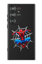 Protective Liquid Silicone Shockproof Case For Samsung Galaxy S24 Ultra (Black) - Spiderman web