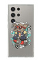 Case for Samsung Galaxy S24 Ultra Compatible with MagSafe, Shockproof Cover Elephant on bike