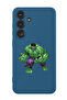Protective Liquid Silicone Shockproof Case For Samsung Galaxy S24 Plus (Blue) - Hulk