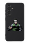 Protective Liquid Silicone Shockproof Case For Samsung Galaxy S24 Plus (Black) - Joker Pointing