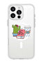 iPhone 16 Pro Max Magsafe Case for iPhone Shockproof Phone Bumper Cover - cactus coffee books