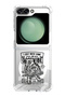 Case for Samsung Galaxy Z Flip 5 Compatible with MagSafe, Shockproof Phone Bumper Cover Good vibe