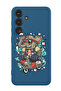 Protective Liquid Silicone Shockproof Case For Samsung Galaxy S24 Plus (Blue) - Elephant on bike